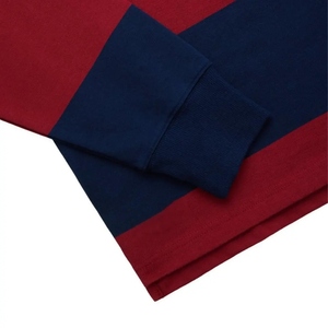 Maillot de rugby entièrement personnalisé avec impression numérique, tissu à séchage rapide, ourlet allongé et col en V pour la performance - Product Image 6