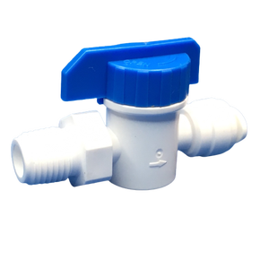 Válvula de Bola POM Blanca HSU de 1 Pulgada, Operación Manual, Accesorios Ecológicos para Filtro de Agua Doméstico, Gran Compatibilidad, 1 Año de Garantía - Product Image 2