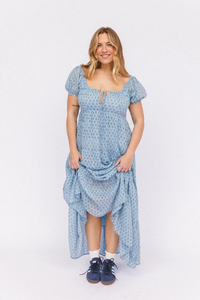 2025 vestido estampado de bloque de mano vestido de verano algodón estampado Floral hecho a mano hecho en India bloque estampado algodón Maxi vestido - Product Image 3