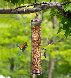 Recién llegado, comederos para pájaros, colgante redondo de Metal, decorativo, hecho a mano, comedero para pájaros de alta calidad, elegante para el jardín del hogar, venta al por mayor - Product Image 5