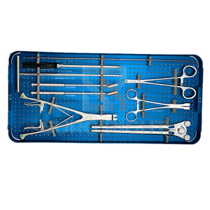 Juego de Instrumentos Ortopédicos de Acero Inoxidable para Tornillos Pediculares Espinales, con Estándar de Seguridad MOL - Product Image 1