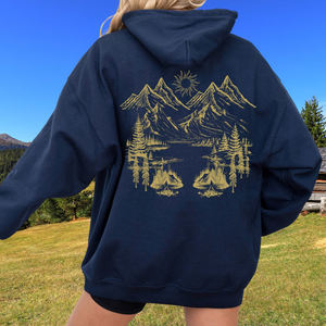 Survêtement ample à capuche et pantalon de survêtement pour hommes en molleton de coton épais à épaules tombantes - Product Image 5