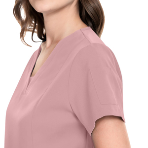ชุดจั๊มสูทสำหรับพยาบาลสำหรับผู้หญิงชุดยูนิฟอร์มผ้าโพลีเอสเตอร์สำหรับโรงพยาบาลออกแบบได้ตามที่ต้องการขนาดฟรีไซส์ - Product Image 3