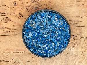 Chips de cristal áspero Natural de Kynite azul, tamaño personalizado, piedras preciosas sueltas, cuarzo, Mini botella a granel, piedras preciosas en miniatura sin tratar - Product Image 3