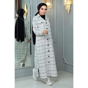 Abrigo con botones para mujer - Product Image 3