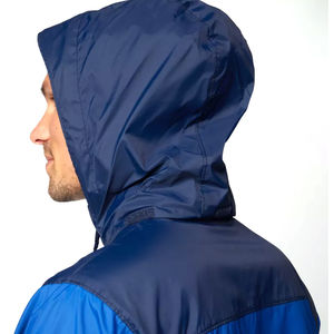Nouvelle veste coupe-vent Saison d'hiver Couleur unie Hommes Veste de pluie Bonne qualité Hommes Prix le plus bas Veste de pluie à fermeture éclair - Product Image 4