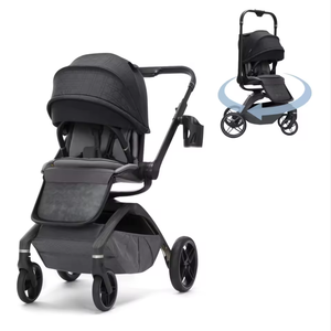 NOUVEAU Système de Voyage Rotatif à 360° Ta-na de Qualité Supérieure, Accessoire de Poussette Pliable en Polyester et Alliage d'Aluminium, Modèle Onyx Heritages, Fabriqué aux États-Unis - Product Image 1