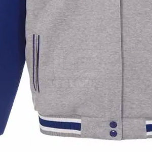 Men's Stylish Letterman Super Quality Soft Fleece Jacket Unique Design High-End Comfort for Winter - Product Image 3