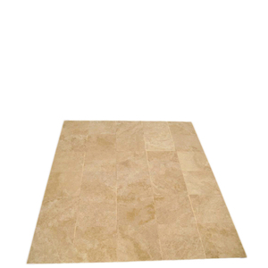2025 New Arrival Walnut Travertine Tiles Premium Quality Natural Stone Modern Villa Outdoor Floor Honed Tumbled Finish Directly - Product Image 1