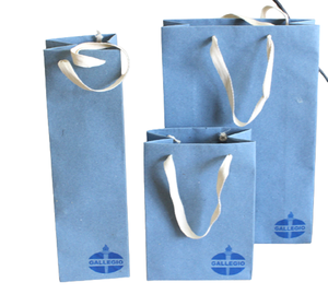 Design personnalisé de sacs en papier d'art de qualité supérieure pour le vin pour le shopping et l'emballage de cadeauxLovely Craft Paper Bag - Product Image 2