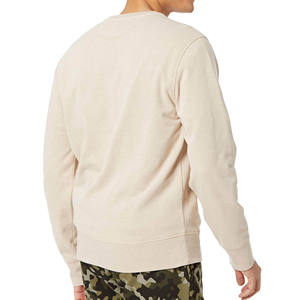 Sweat-shirt à capuche personnalisé pour homme, 100% coton molletonné, coupe ample, respirant, brodé, éco-responsable, OEM, automne - Product Image 3