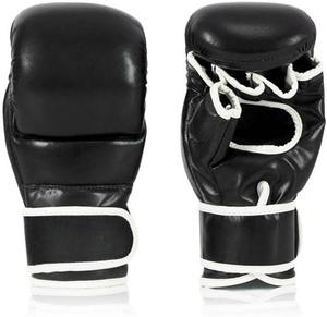 Gants de boxe en cuir uni 10oz 12oz 14oz 16oz pour hommes professionnels pour l'entraînement de MMA et Kick Boxing - Product Image 4