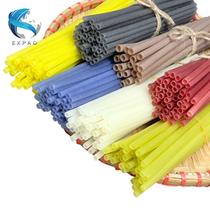 หลอดดื่มแป้งข้าวเจ้าสีสันสดใสกินได้เป็นมิตรต่อสิ่งแวดล้อม - Product Image 3