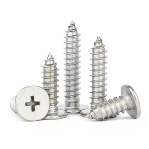 Tornillo Autorroscante de Cabeza Plana Ultrafina Phillips <span class=keywords><strong>CA</strong></span> de Acero Inoxidable M1.4 M2 M2.3 M2.6 M3 M3.5 M4 M5 M6 M8 - Product Image 2