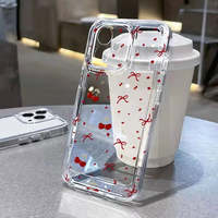 Casing Ponsel Seni Unik TPU+PC Anti Benturan Desain Bunga Pelindung Kamera Hiasan Cetakan A53 11Pro 11 Pro Max Z Flip