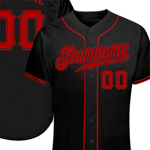 Maillots d'équipe de baseball respirants entièrement personnalisables vêtements de softball avec noms personnalisés graphiques sublimés caractéristiques de taille plus - Product Image 5