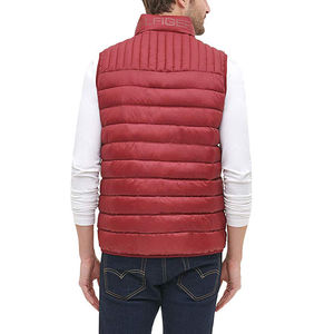 Chaleco Acolchado de Lona para Hombre, Talla Grande, Cuello Redondo, Invierno, Impermeable, Transpirable, Calefactable, Informal - Product Image 2