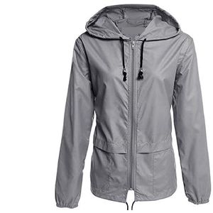 Vente en gros Veste en nylon décontractée unisexe légère et imperméable avec fermeture éclair enduite Logo personnalisé Service OEM pour le printemps - Product Image 1
