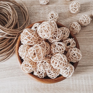 BOLA DE RATÁN PRECIO AL POR MAYOR PARA DECORACIÓN PRODUCTO HECHO A MANO 100% HECHO EN VIET NAM RATTAN ECO FRIENDLY DE BLUE LOTUS - Product Image 3