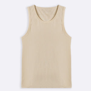 2025 vente en gros débardeurs pour hommes col rond grande taille sans couture séchage rapide mâle solide sous-vêtements hommes débardeur - Product Image 4