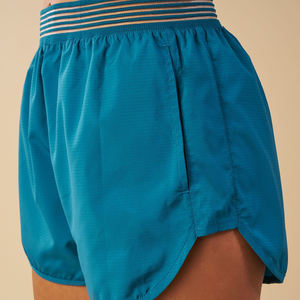 Pantalones cortos de gimnasio y yoga para mujer 2025, diseño minimalista de algodón puro de alta calidad con buena elasticidad, decoración de logotipo de talla grande - Product Image 4