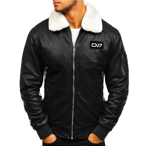Chaqueta de cuero de moda para hombre hecha en cuero de calidad superior/Chaqueta de motorista de cuero Vintage para hombre a la venta hecha en Pakistán - Product Image 1