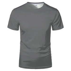 Nuevo diseño de calidad de lujo 260 Gsm camiseta lisa algodón marca en blanco de gran tamaño pesado Camiseta de manga corta - Product Image 5