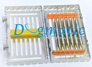 Instrument de restauration dentaire composite Dogmatic International en acier inoxydable, cassette, alimentation manuelle, certifié CE, modèle DM365 - Product Image 6