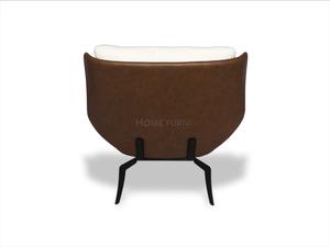 Dossier Pieds en acier enduit de poudre Fauteuil de salon une place Meilleur prix Fauteuil de loft OEM en contreplaqué au design moderne - Product Image 5