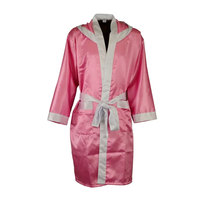 Robe de boxe à capuche réglable pour hommes et femmes, durable, respirante, en polyester/nylon, pour compétition de MMA, kickboxing, Muay Thai