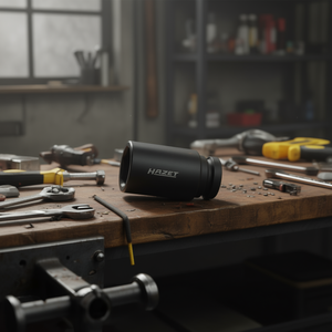 Hazet 6-Point Square <b>Impact</b> <b>Socket</b> 1'' Long - Product Image 3