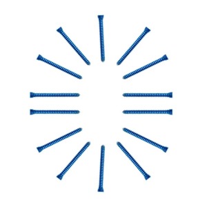 Instrumento AO tornillo de bloqueo autorroscante ortopédico veterinario titanio 2,4 y 2,7 y 3,5 tornillo óseo implante ortopédico placas de Trauma - Product Image 1