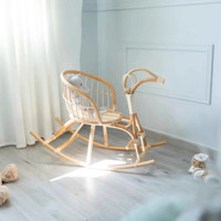 Chaise à bascule en rotin enfant jouets chaise à bascule pour personnes âgées vente chaude chaise à bascule pour enfants