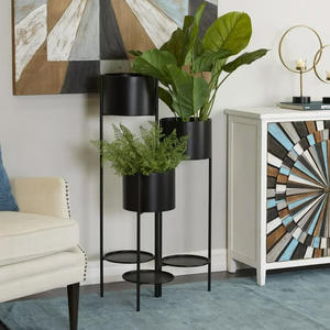 Nouveautés : Meilleures ventes de jardinières à fleurs, 3 jardinières en 1 pour centres commerciaux, hôtels et maisons, avec couleurs et dimensions personnalisables - Product Image 2