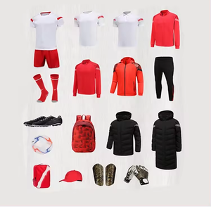 เสื้อฟุตบอลทีมชายแบบแห้งเร็ว พิมพ์ลายดิจิตอลโลโก้ RG ตามสั่ง ผลิตจากโพลีเอสเตอร์ 100% ชุดยูนิฟอร์มฟุตบอลแบบกำหนดเองได้ - Product Image 4