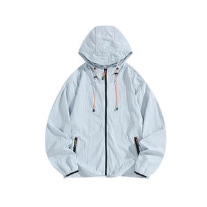 Nouvelle arrivée Veste coupe-vent à capuche noire pour homme Veste matelassée brillante d'hiver rembourrée épaisse Style de rue pour homme - Product Image 3