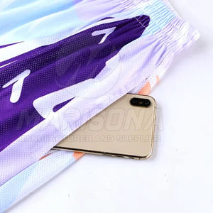 Nouveau style, uniforme de basket-ball réversible en gros, confortable, prix bas, uniforme de basket-ball réversible - Product Image 3