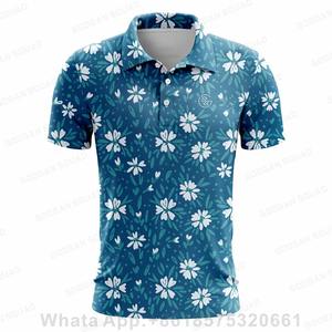 Sudadera deportiva informal para hombre Googan Squad, Mono de equipo personalizado, solapa, manga corta, Jersey de Golf, camisetas promocionales - Product Image 5