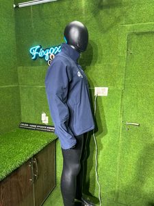 Chaquetas Softshell con cuello levantado totalmente personalizadas 100% poliéster impermeable bordado Logo impermeable a prueba de viento - Product Image 3