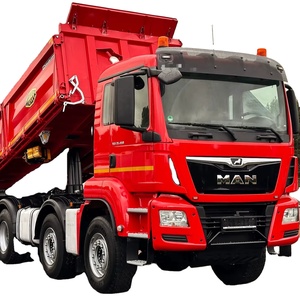 รถบรรทุก MAN 35.460 8x4 Tipper ปี 2020 มือสอง 30 ตัน สำหรับงานเหมือง ยูโร 6 ดีเซล พวงมาลัยซ้าย รถดัมพ์บรรทุกหนัก เกียร์อัตโนมัติ ดีเซล - Product Image 1