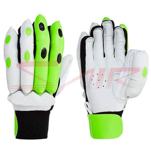 Gants de cricket pakistanais en cuir léger de haute qualité, confortables, couleur et logo personnalisés, parfaits pour le batting - Product Image 4