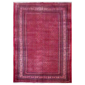 Una de las pocas alfombras persas de Tabriz de 10'2 x 6'8. - Product Image 1