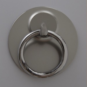 Porte-serviettes en métal de qualité supérieure avec garniture en laiton gravé Artisan conçu à la main pour l'intérieur décoratif salle de bain de luxe fonctionnelle - Product Image 2