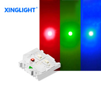 Composant LED SMD bicolore RGB XINGLIGHT hautement stable, anode et cathode communes, multicolore, à montage en surface