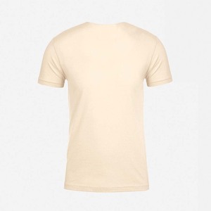 Camiseta de Cuello Redondo para Mujer, 100% Algodón, Lisa, Informal, con Mangas Cortas - Product Image 4