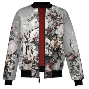 Veste bomber en toile camouflage printemps sur mesure de haute qualité, vente en gros - Product Image 2