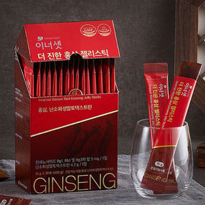 [Goyu] Palitos de Gelatina de Ginseng Rojo Coreano (15g X 30 Palitos) Juego Premium de Calidad Alimentaria, Extraído con Solvente, Ginsenosido Mejorado - Product Image 2