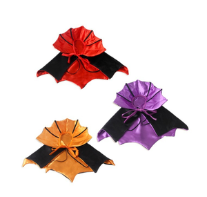 ชุดเสื้อคลุมสำหรับสัตว์เลี้ยงฮาโลวีนน่ารักระบายอากาศได้ดีชุดเสื้อคลุมสำหรับสัตว์เลี้ยงแนวตะวันตกของสุนัขและแมวเครื่องแต่งกายคอสเพลย์ปีกค้างคาวสำหรับสัตว์เลี้ยง - Product Image 1