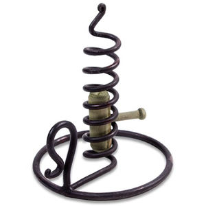 Creatives Iron <b>Black</b> <b>Candle</b> Holder - Product Image 3