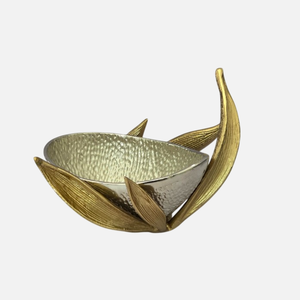 Exclusive Handmade Hammered Brass Flower Design Perfect <b>Serving</b> & Decorative <b>Bowl</b> For Home Hotel Decor In Cheapest Price - Product Image 5